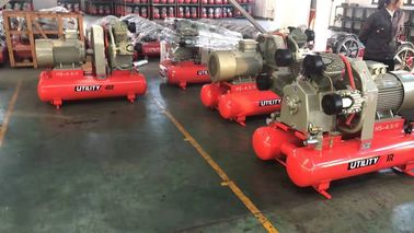 빨간 침묵하는 디젤 엔진 - 몬 공기 압축기 드릴링 공기 압축기 0.5mpa