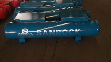 휴대용 피스톤 공기 압축기 광산 디젤 엔진 Sanrock W-2.8/5 450kg 무게